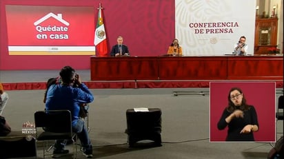 Las autoridades federales de Salud ofrecieron la conferencia de prensa diaria para informar a la población sobre la pandemia de la enfermedad COVID-19, causada por el coronavirus SARS-CoV-2, en México. (ESPECIAL)