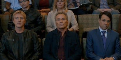 A sólo unas semanas del estreno de la tercera temporada de Cobra Kai, serie producida inicialmente por YouTube pero cuyos derechos fueron adquiridos por Netflix, se han revelado imágenes de sus nuevos episodios.  (ESPECIAL)    
