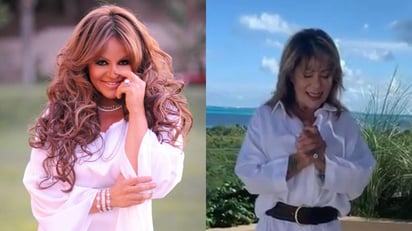 Alejandra Guzmán envió un mensaje a Jenni Rivera, a quien calificó como una persona 'neta y chingona', y aunque confesó que la extraña, la Guzmán asegura que se volverán a ver algún día. (ESPECIAL) 