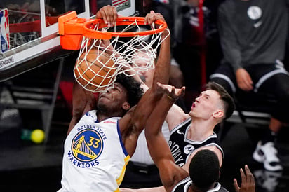 Los Brooklyn Nets de Kevin Durant destrozaron a los Golden Warriors de Stephen Curry en el partido con el que se ha abierto la nueva temporada de la NBA, un encuentro en que lo más importante fue la confirmación de la recuperación de Durant de la grave lesión que sufrió al final de la temporada 2018-2019. (AGENCIAS) 
 