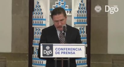 Debido a que este año hay elecciones para renovar la Cámara de Diputados federal y el Congreso del Estado el Gobernador de Durango, José Rosas Aispuro Torres, hizo un llamado a los partidos políticos. (ESPECIAL)