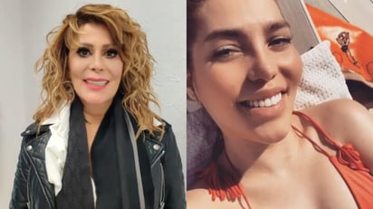 Alejandra Guzmán se presentó en el matutino Venga la alegría, y ahí confesó cuánto echa de menos a su hija, Frida Sofía, quien radica en Miami.  (ESPECIAL) 