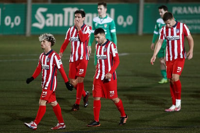 Atlético de Madrid, líder de la Liga de España, perdió 1-0 con el Cornellá, y quedo eliminado de la Copa del Rey. (EFE)