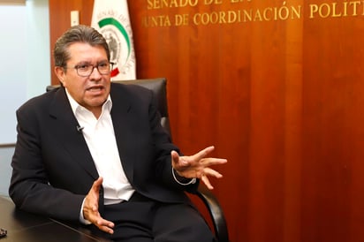 Monreal recordó que la tarea legislativa es actividad esencial. (ARCHIVO)