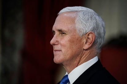 El vicepresidente estadounidense Mike Pence dijo el martes a los gobernadores que “nuestro tiempo” ha llegado a su fin y prometió una “transición sin tropiezos”. (ARCHIVO) 