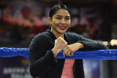 La púgil lagunera, Yulihan “Cobrita” Luna,  se encuentra en la lista de  nominados para las ternas que entrega el Consejo Mundial de Boxeo (CMB) a lo mejor del año. (ARCHIVO)
