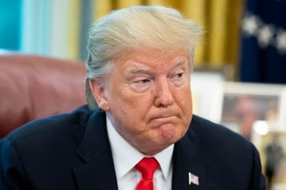 A través de la cuenta de la Casa Blanca, el presidente Donald Trump condena los disturbios y la “violencia” presentados durante las manifestaciones de  parte de sus seguidores. (ESPECIAL) 
