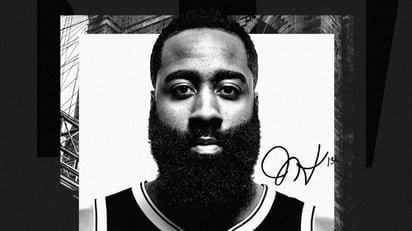 Los Nets de Brooklyn presentaron a James Harden como su nuevo jugador. (ESPECIAL)