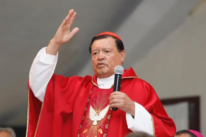 La Arquidiócesis Primada de México, desmintió mensajes difundidos a través de redes sociales donde se señala que el excardenal Norberto Rivera Carrera murió a causa del COVID-19 en un hospital privado. (ESPECIAL)