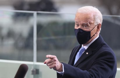 El presidente de Estados Unidos, Joe Biden, ofreció este miércoles un potente discurso en su investidura tras jurar su cargo, en el que hizo un llamado a la 'unidad' para cuidar la 'frágil y preciosa' democracia. (ARCHIVO) 
