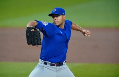 Tras jugar desde 2017 con los Cachorros, José Quintana estará ahora con los Angelinos, con quienes acordó por un año y 8 millones. (ARCHIVO) 