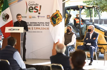 En punto de las 9 de la mañana de ayer se realizó el evento de arranque formal de las obras encabezas por el Estado y Municipio. (JESÚS GALINDO)