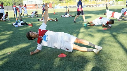 En plena pretemporada se encuentran en Panamá, previo al inicio de la competencia oficial. (Cortesía SportingSM)