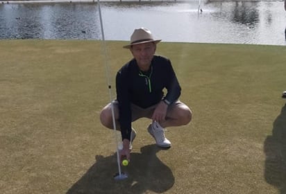 Carlos Villarreal fue quien realizó el tercer hole in one del 2021. (ARCHIVO)