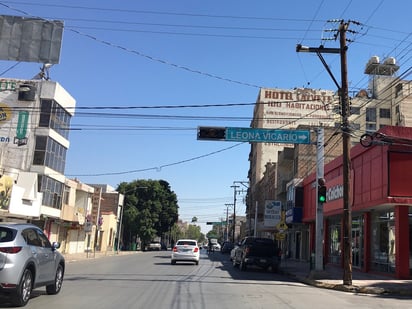 De las calles y avenidas en recuerdo de las mujeres destacan algunas en el primer cuadro de la ciudad como la Leona Vicario. (FABIOLA P. CANEDO)