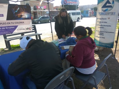 Los interesados en conseguir empleo deben presentarse con currículum, CURP y usar cubrebocas. (ARCHIVO)