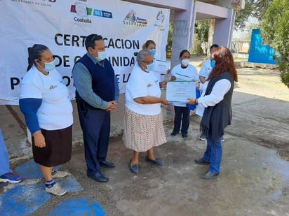 El objetivo es invitar a los habitantes para que repliquen las medidas de higiene en cada comunidad. (EL SIGLO DE TORREÓN) 