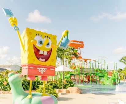 El hotel de Nickelodeon en la Riviera Maya, podría abrir las puertas al público el próximo mes de junio del 2021. (ESPECIAL)
