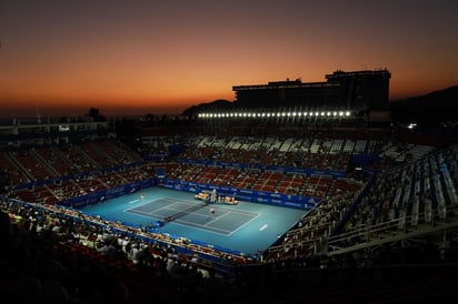 El Abierto Mexicano de Tenis de Acapulco se jugará del 15 al 20 de marzo, pero sin gente. (ARCHIVO)