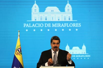 El presidente venezolano, Nicolás Maduro, aseguró este miércoles que su Gobierno tuvo 'enlaces por montones' con la Administración de Donald Trump, exmandatario de Estados Unidos que promovió diversas sanciones contra el país caribeño y tuvo una posición pública de confrontación con su homólogo. (EFE) 
