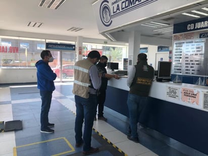 En el operativo se levantaron distintas actas administrativas contra centrales de autobuses. (CORTESÍA)