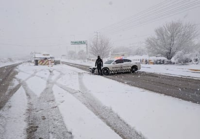 El SMN pronosticó la caída de aguanieve y nieve en Chihuahua, Coahuila, NL y Sonora.