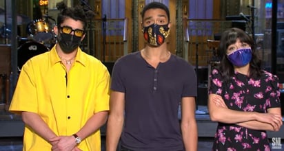 Este fin de semana, Regé-Jean Page debutará como presentador en Saturday Night Live, programa en el que estará acompañado por Bad Bunny y la actriz Melissa Villaseñor. (ESPECIAL)