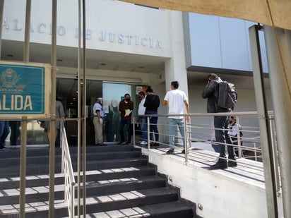 El viernes por la mañana tuvo lugar la audiencia en el Palacio de Justicia.