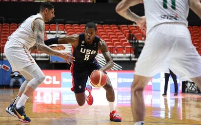 Estados Unidos fue ampliamente superior a la Selección Mexicana, a la que derrotó 96-75 en San Juan, Puerto Rico. (Especial) 