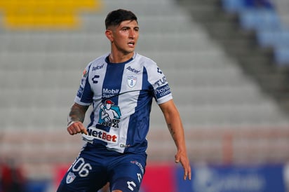 A través de un comunicado, Club Pachuca informó sobre la baja del jugador Víctor Guzmán. (JAM MEDIA)
