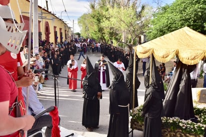 Sin reanudar. La celebrarción de la Procesión del Silencio en Viesca tampoco se realizará este año.