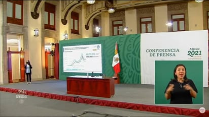 Las autoridades federales de Salud ofrecieron la conferencia de prensa diaria para informar a la población sobre la pandemia de la enfermedad COVID-19, causada por el coronavirus SARS-CoV-2, en México. (ESPECIAL)