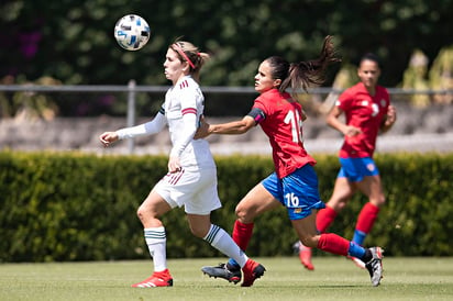 Con un cuadro alternativo, la Selección Mexicana femenil empató a cero goles con Costa Rica, en partido celebrado en el Centro de Alto Rendimiento de la Federación Mexicana de Futbol. (CORTESÍA FMF)