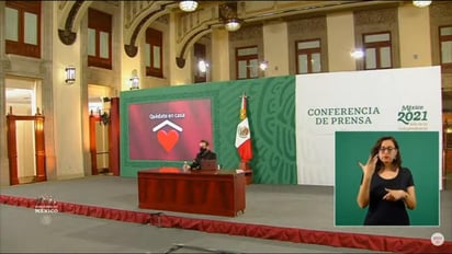 Las autoridades federales de Salud ofrecieron la conferencia de prensa diaria para informar a la población sobre la pandemia de la enfermedad COVID-19, causada por el coronavirus SARS-CoV-2, en México. (ESPECIAL)