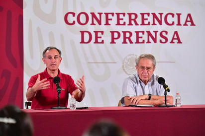 Jorge Alcocer, secretario de Salud (Ssa), aseguró que el subsecretario Hugo López-Gatell salió del hospital el fin de semana tras ingresar de manera preventiva luego de dar positivo a COVID-19. (ARCHIVO)