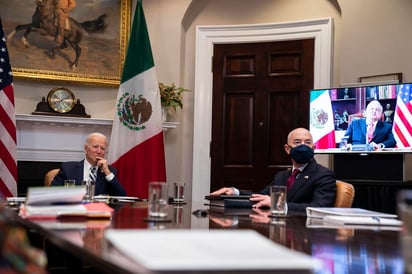 Biden 'no hizo ningún compromiso y tampoco dio un cronograma. Él está enfocado en garantizar que los estadounidenses se vacunen'. (EFE)