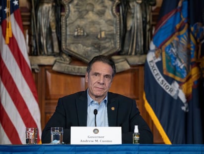 Una protesta fue convocada este martes en NY para demandar la dimisión de Cuomo (foto). (ARCHIVO) 