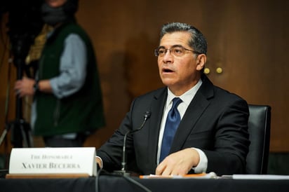 Xavier Becerra, postulado por el presidente Joe Biden para ser secretario de Salud, fue duramente criticado el miércoles por los republicanos por las medidas que adoptó el político hispano a favor de proteger el derecho de una mujer al aborto. El partido opositor trataba de tacharlo a él y a todo el gobierno actual como divorciado de la opinión pública. (ARCHIVO) 