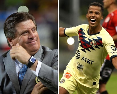 El extrenador del América, Miguel Herrera se disculpó de las declaraciones que hizo respecto a Giovani dos Santos, en las que criticó su su rendimiento debido a lesiones y molestias físicas que supuestamente presentaba el jugador durante el Mundial de Brasil 2014, dónde Santos le pidió su cambio ante Holanda porque le “quemaban los pies”. (ESPECIAL) 