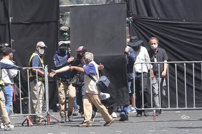 Regresa. Luego de la grabación de Babel, en el año 2005, el director regresa a las calles de la CDMX por nuevo material. (EFE)