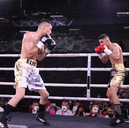 El boxeador Eliot Chávez de Torreón, se proclamó Campeón de la Federación Norteamericana de Boxeo (NABF, por sus siglas en inglés) en la división de los pesos Superpluma, al noquear en 10 asaltos al sinaloense Rodolfo “Elegante” Bustamante.
(ARCHIVO)