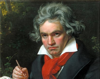 Beethoven, aclamado compositor, director de orquesta y pianista alemán, es recordado a 194 años de su muerte, que se cumplen este viernes. (ESPECIAL)