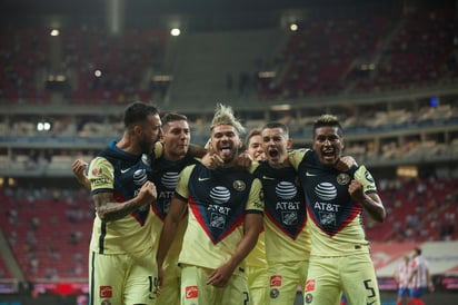 América golea a Chivas en el Clásico Nacional, Henry Martin fue el encargado de adelantar a las Águilas.  (JAM MEDIA)
