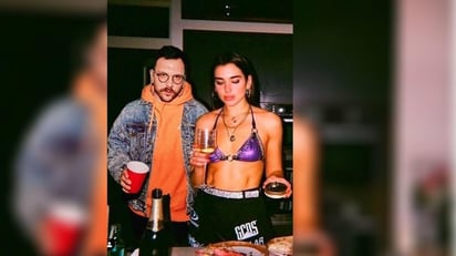 Sabino y Dua Lipa (INSTAGRAM) 
