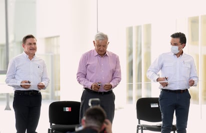 El presidente Andrés Manuel López Obrador se comprometió a regresar para poner en marcha las especialidades del hospital. (JESÚS GALINDO)