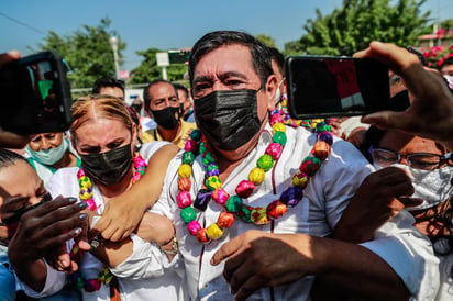 El Instituto Electoral de Participación Ciudadana (IEPC) de Guerrero aprobó el acuerdo del Instituto Nacional Electoral (INE) para retirarle el registro a Félix Salgado Macedonio por Morena para la gubernatura de la entidad. (ARCHIVO)