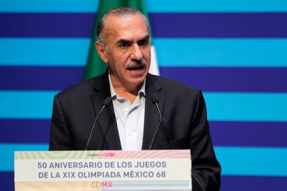 Enérgico se mostró el medallista por México en los Olímpicos de 1968, en donde señaló al responsable por lo acontecido en FMN. (JAM MEDIA) 