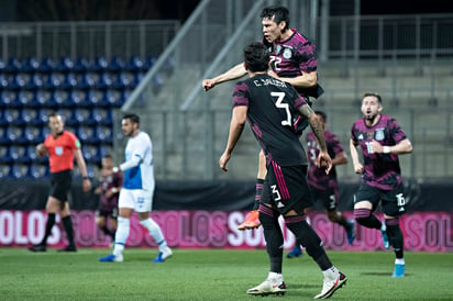 Este martes la Selección Mexicana de Futbol rescató un triunfo en su gira por Europa al derrotar 1-0 a Costa Rica en el estadio Wiener Neustadt, Austria. (ESPECIAL)