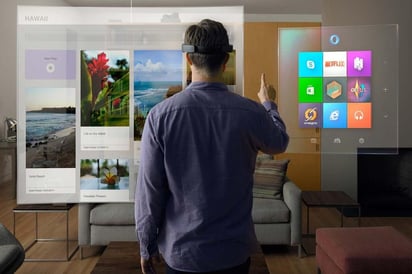 Microsoft  buscará producir más de 120 mil 'HoloLens', para adaptarlas a las necesidades del Ejército de Estados Unidos (ESPECIAL) 