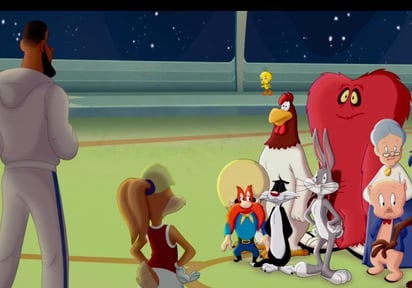 Clásico. Este sábado llegó a las redes sociales el primer tráiler de 'Space Jam: Nuevas Leyendas' con LeBron James como protagonista. (Especial) 